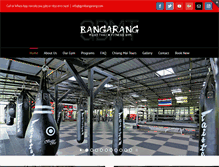 Tablet Screenshot of gymbangarang.com